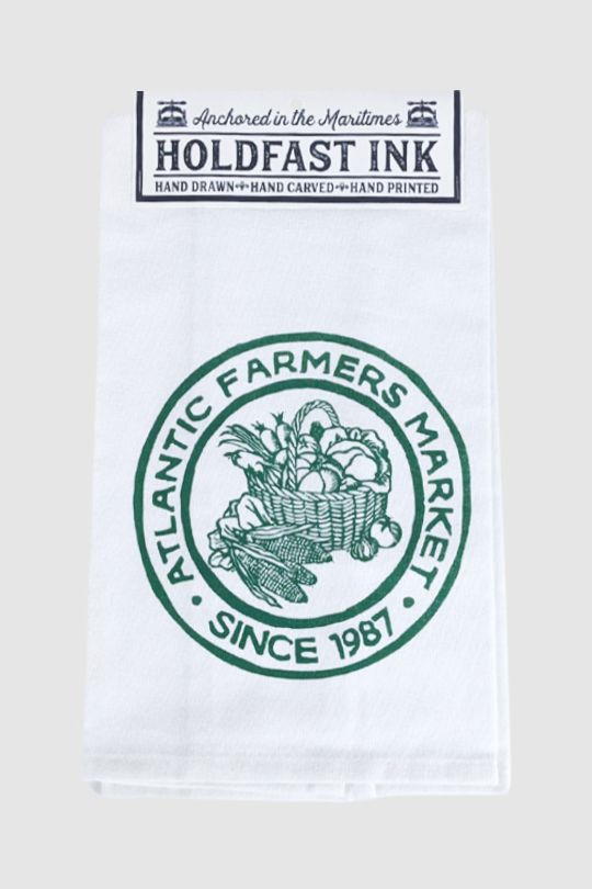 Atlantic Farmers Market Tea Towel
