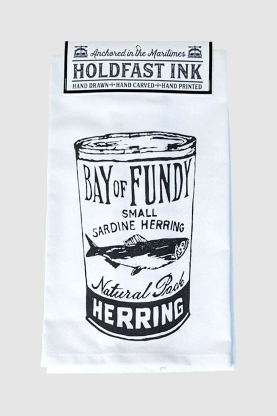 Bay of Fundy Herring Tea Towel