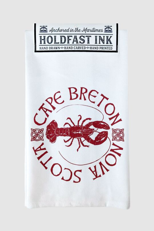 Cape Breton Lobster Tea Towel