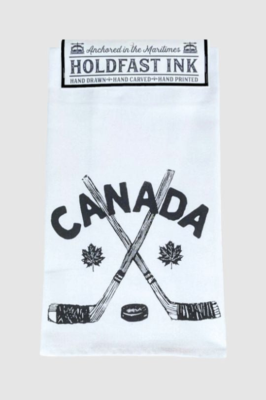 Canada Hockey Tea Towel