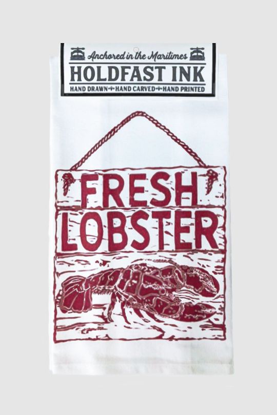 Fresh Lobster Tea Towel