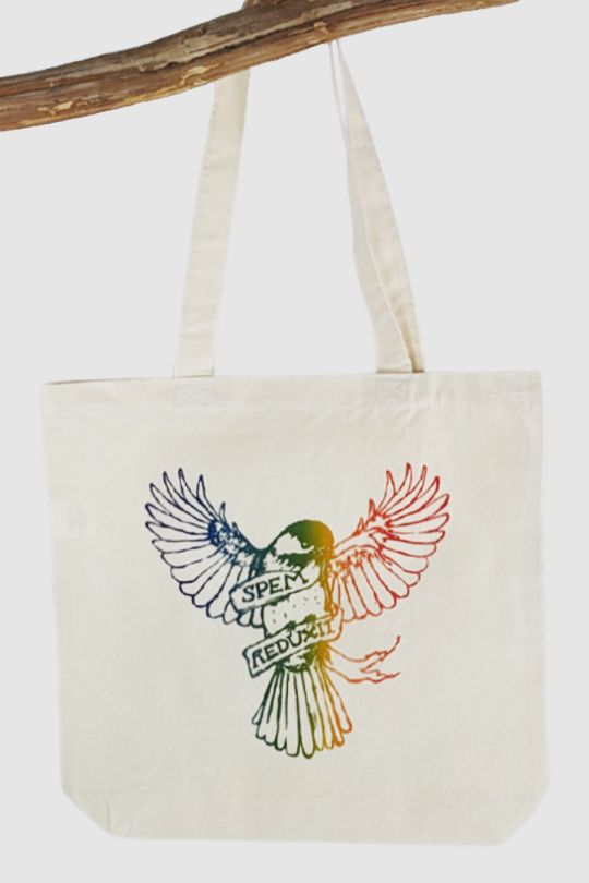 PRIDE Spem Reduxit Chickadee Tote Bag