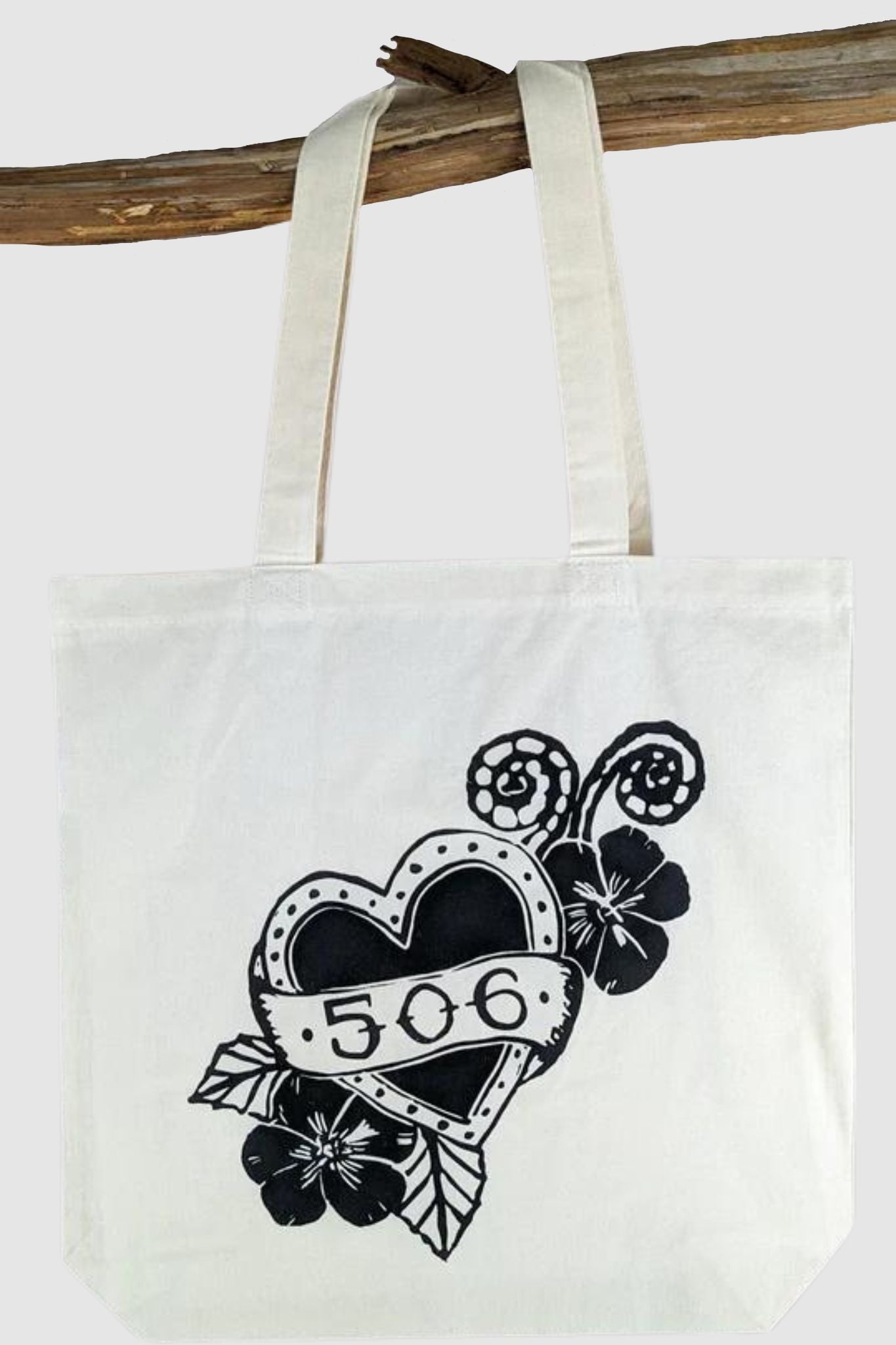 506 Heart Tattoo Tote Bag