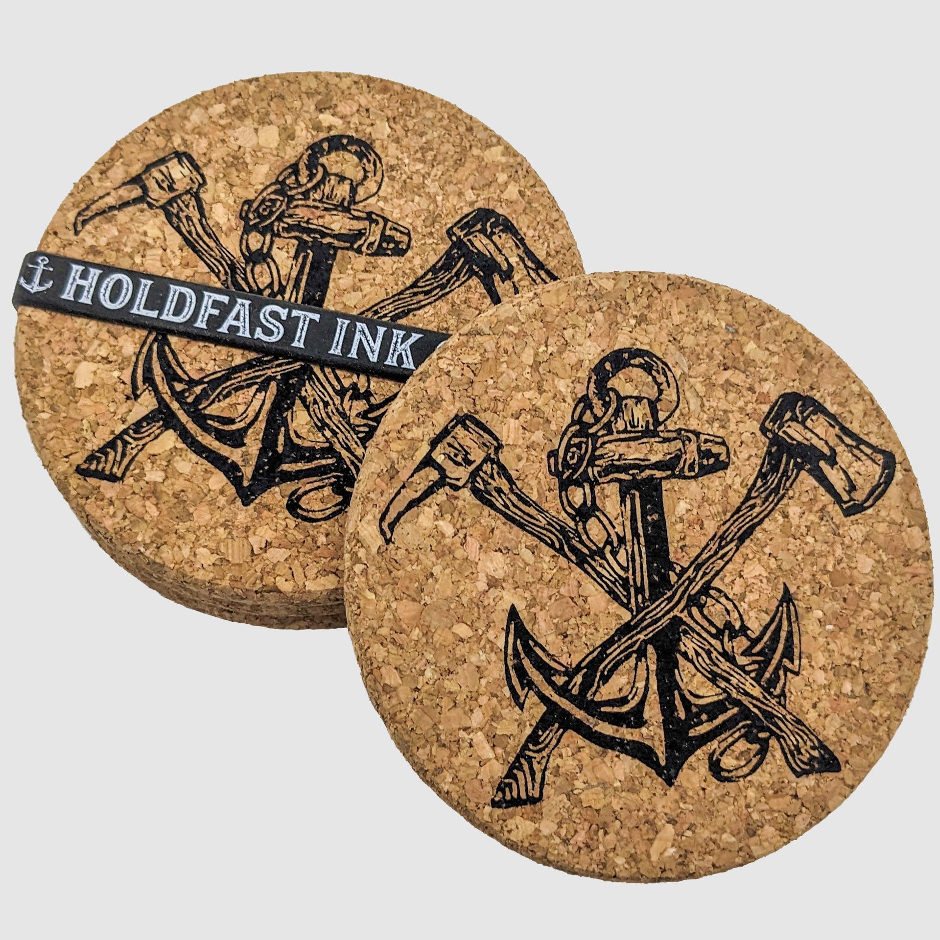 Antique Anchor Coasters