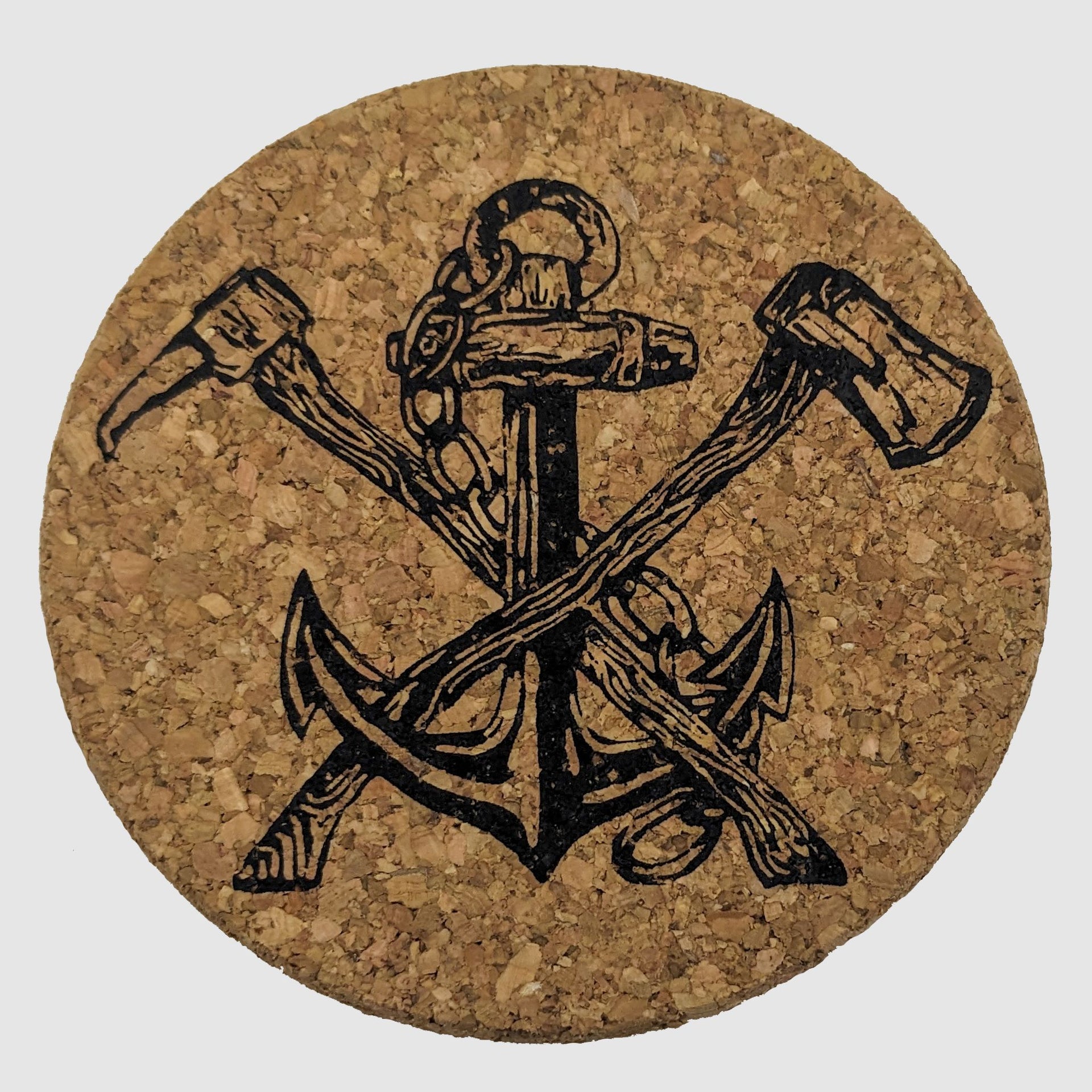 Antique Anchor Coasters