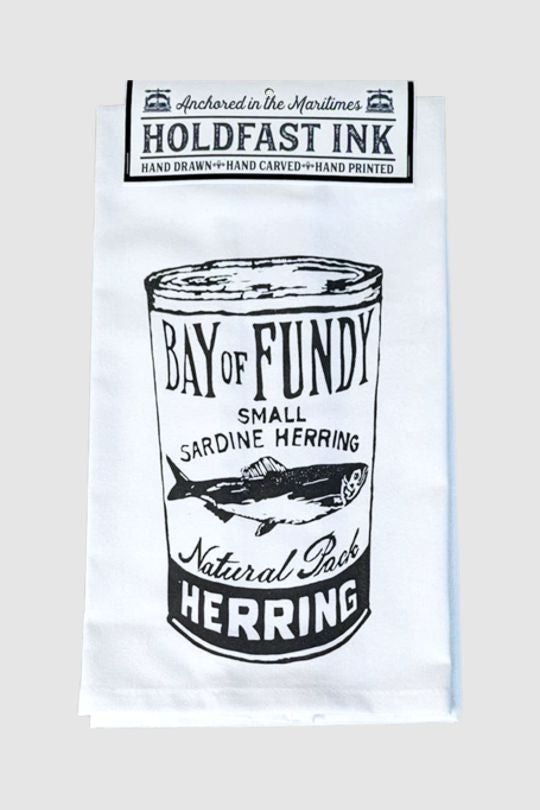 Bay of Fundy Herring Tea Towel