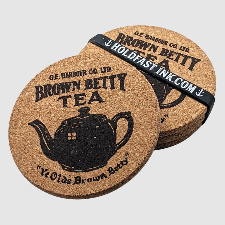 Brown Betty Teapot Coasters