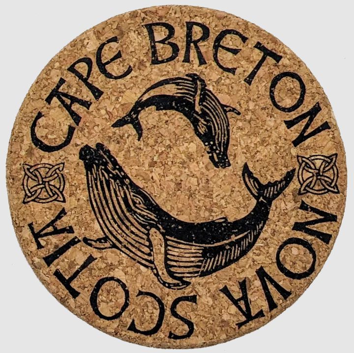Cape Breton Humpback Whale Pair Coasters
