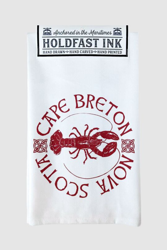 Cape Breton Lobster Tea Towel