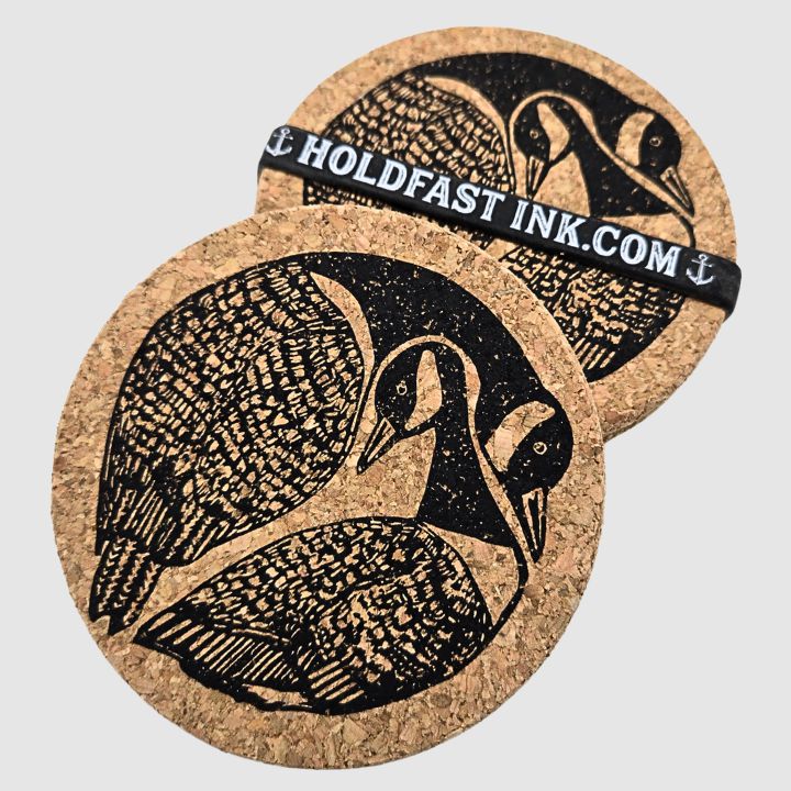 Canada Geese Pair Coasters