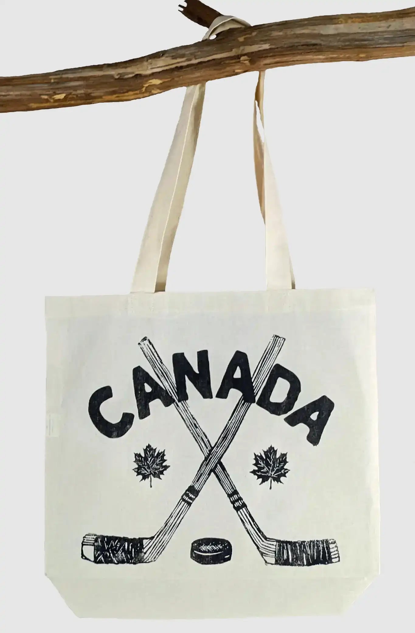 Canada Hockey Tote Bag