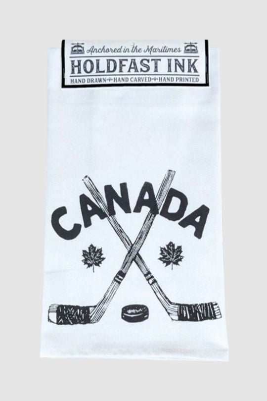 Canada Hockey Tea Towel