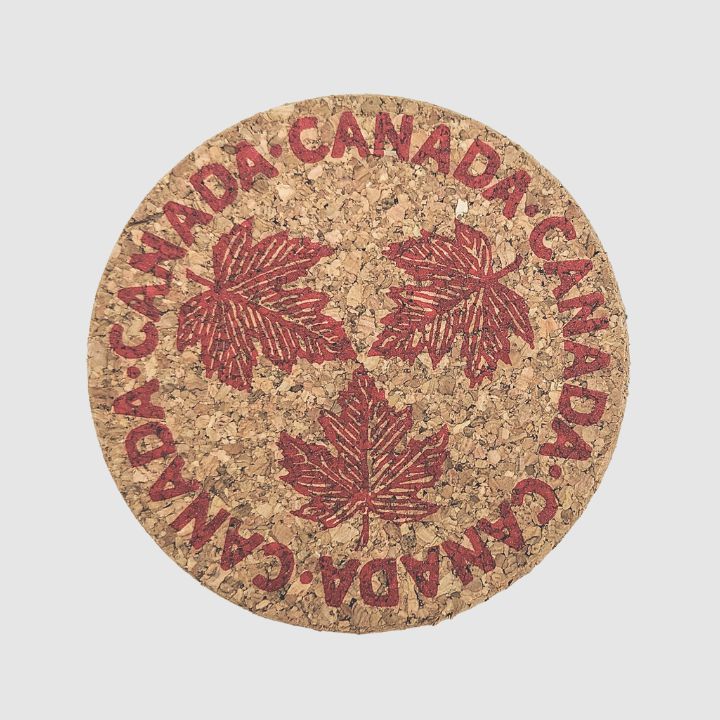 Canada Maple Leaves Trio Coasters