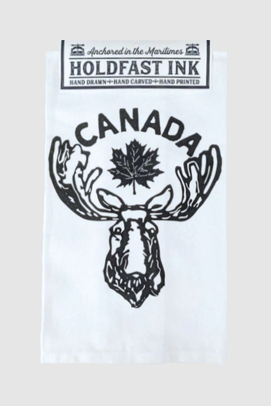 Canada Moose Tea Towel