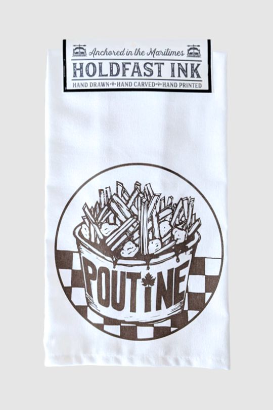Canadian Poutine Tea Towel
