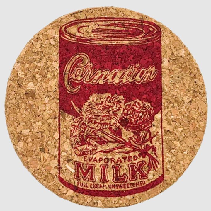 Carnation Evaporated Milk Coasters