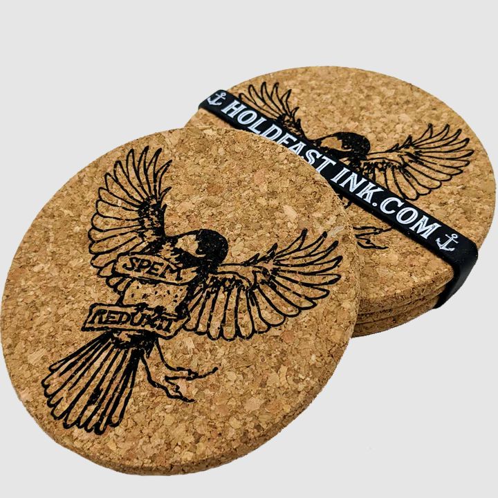 Spem Reduxit Chickadee Coasters