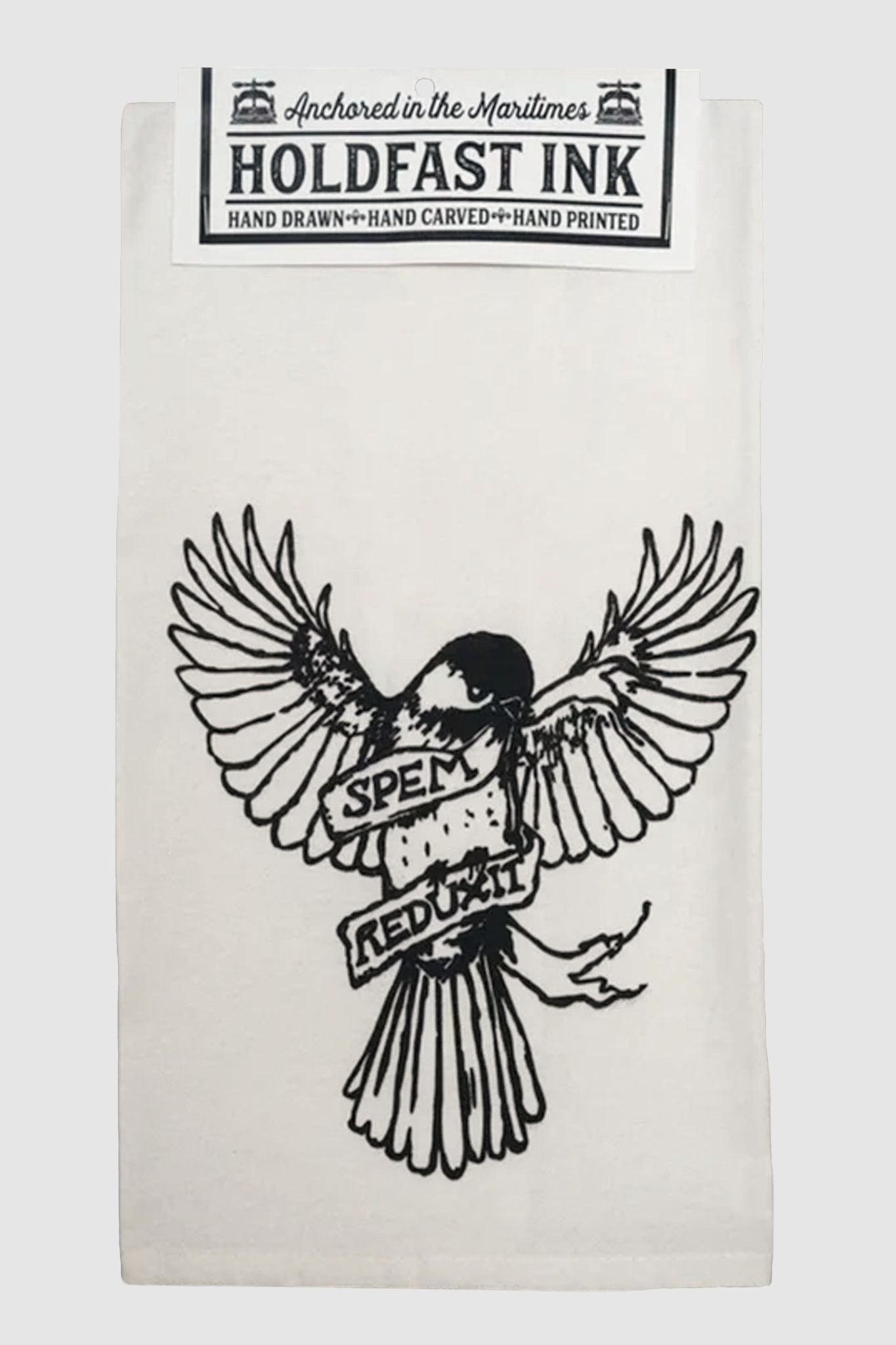Spem Reduxit Chickadee Tea Towel