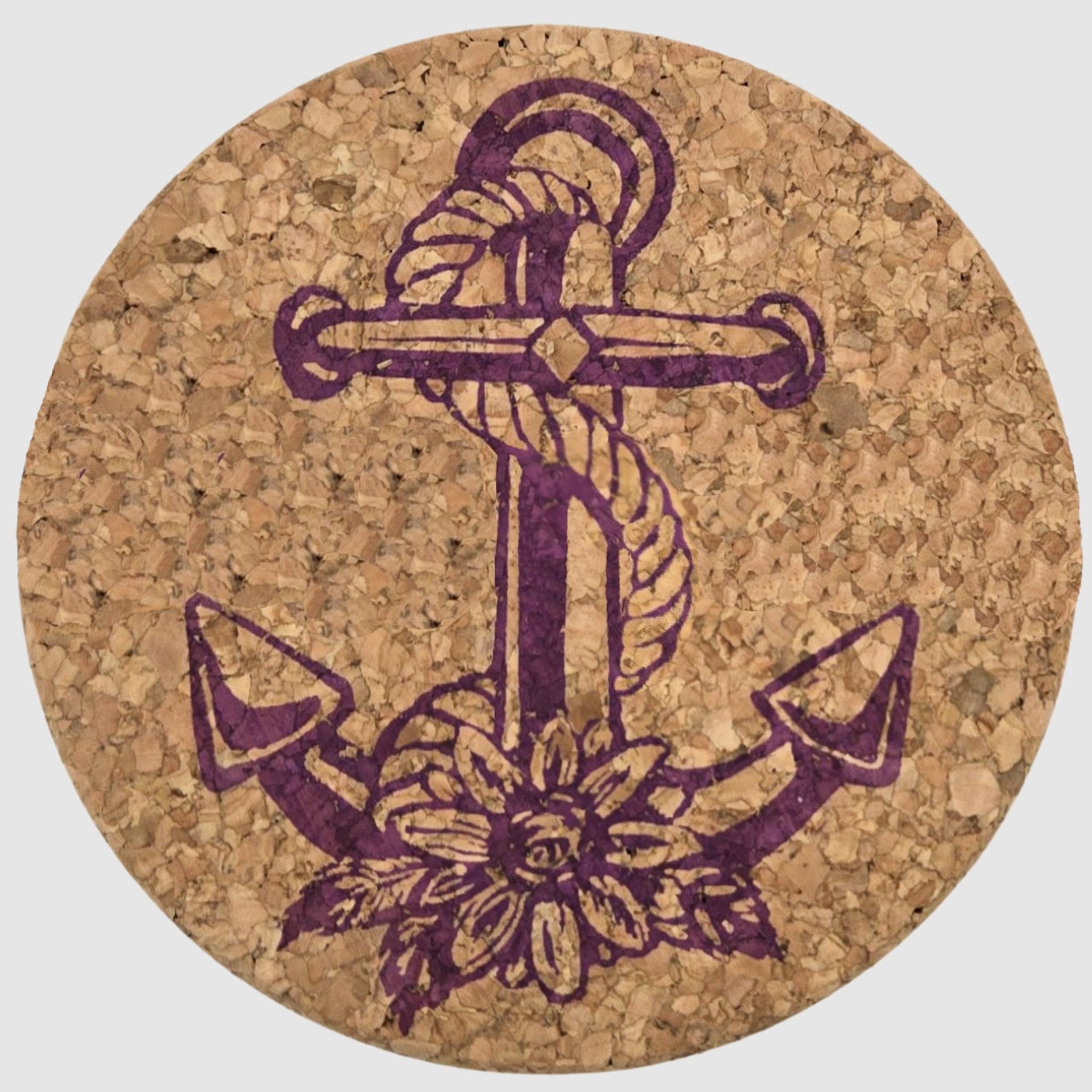 Daisy Anchor Coasters