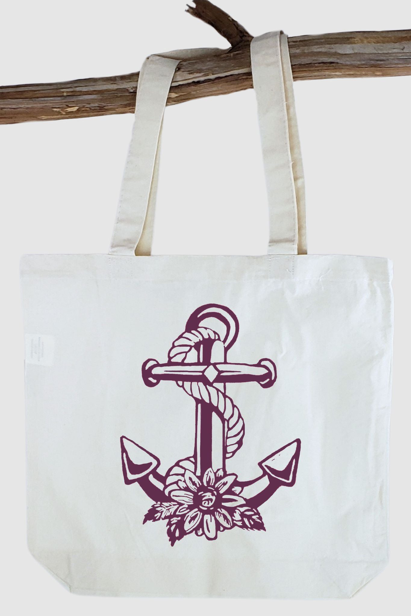 Daisy Anchor Tote Bag