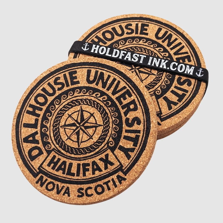 Dalhousie University Compass Rose Coasters