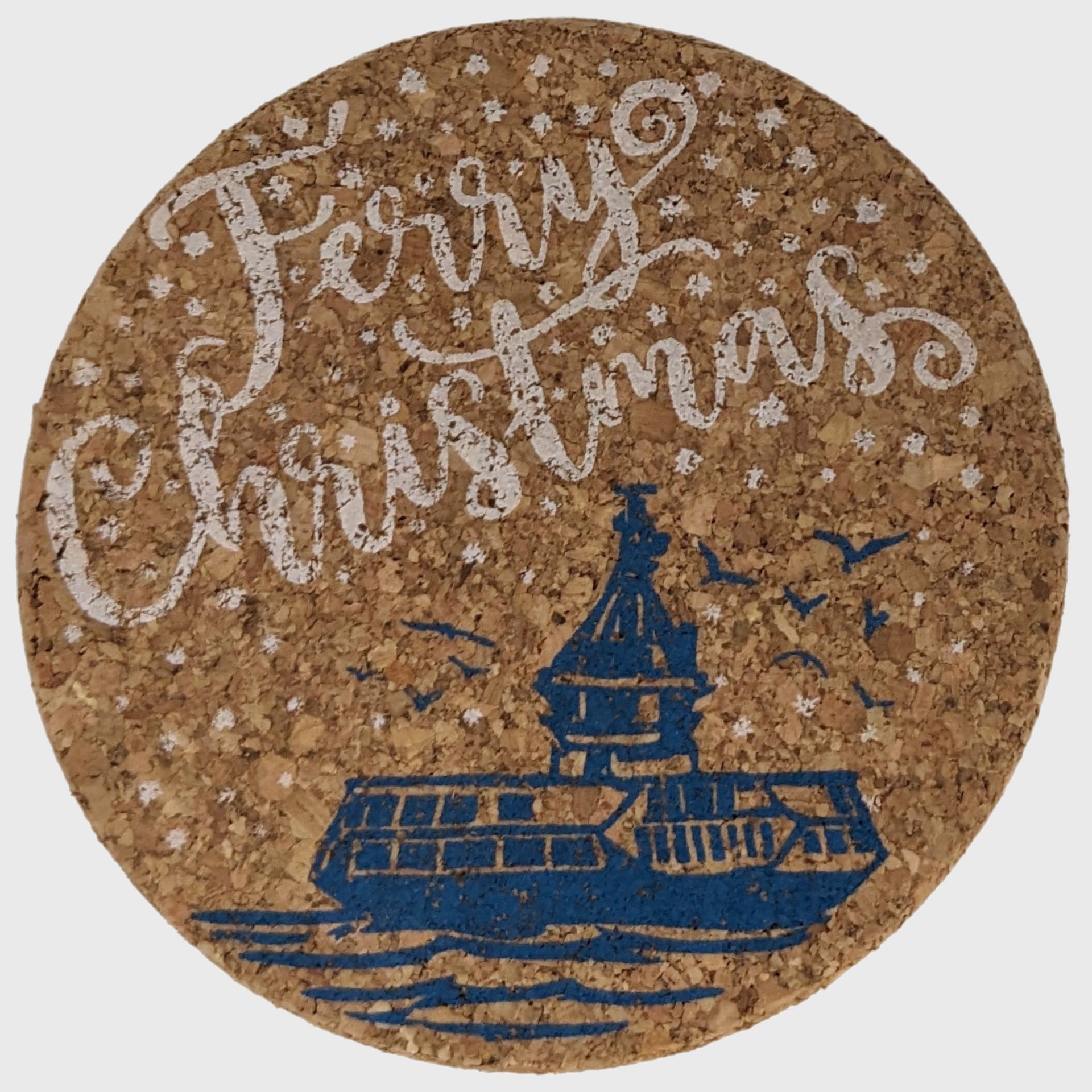 Ferry Christmas Coasters
