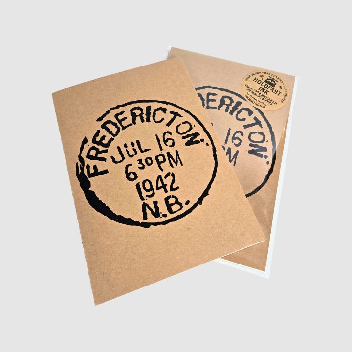 Fredericton Vintage Postmark Journal