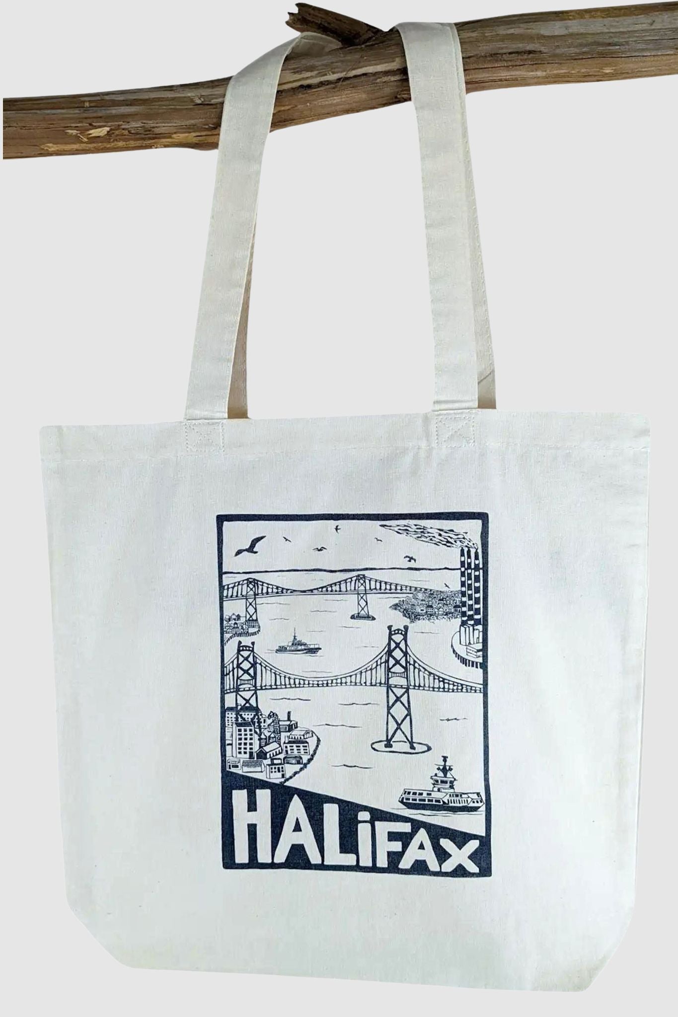 Halifax Bridges Tote Bag