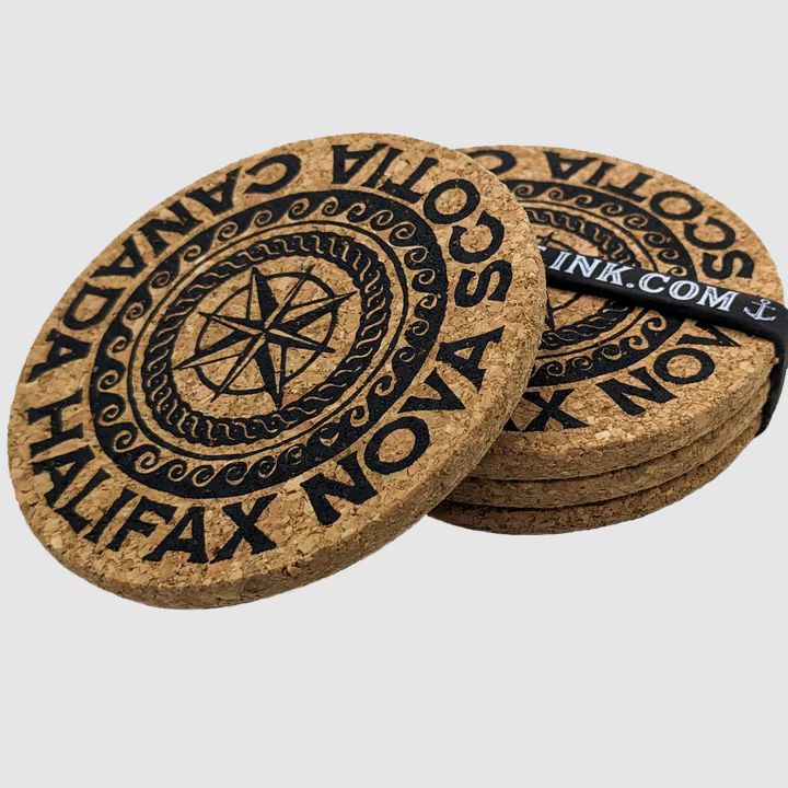 Halifax Compass Rose Coasters