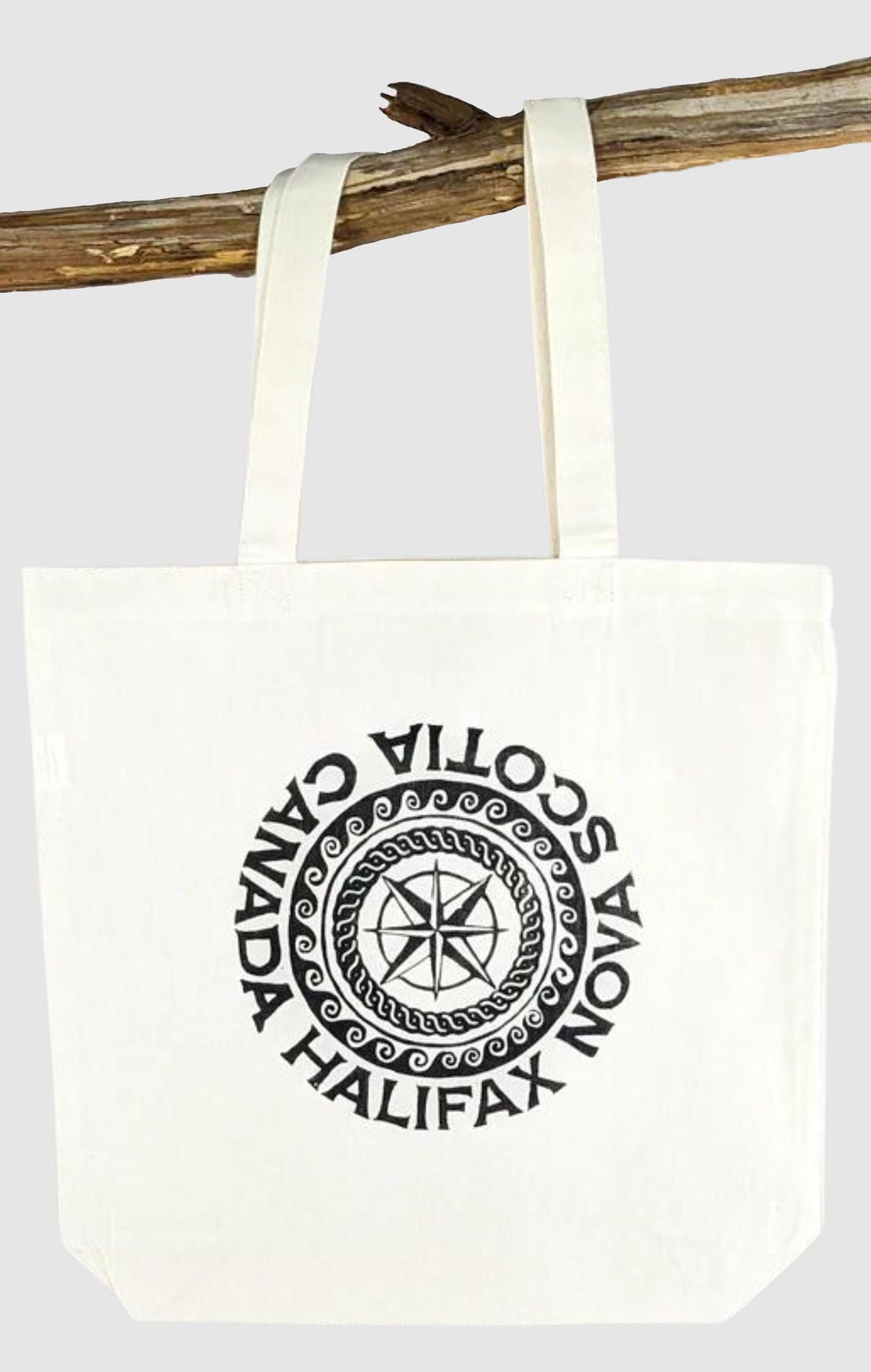 Halifax Compass Rose Tote Bag