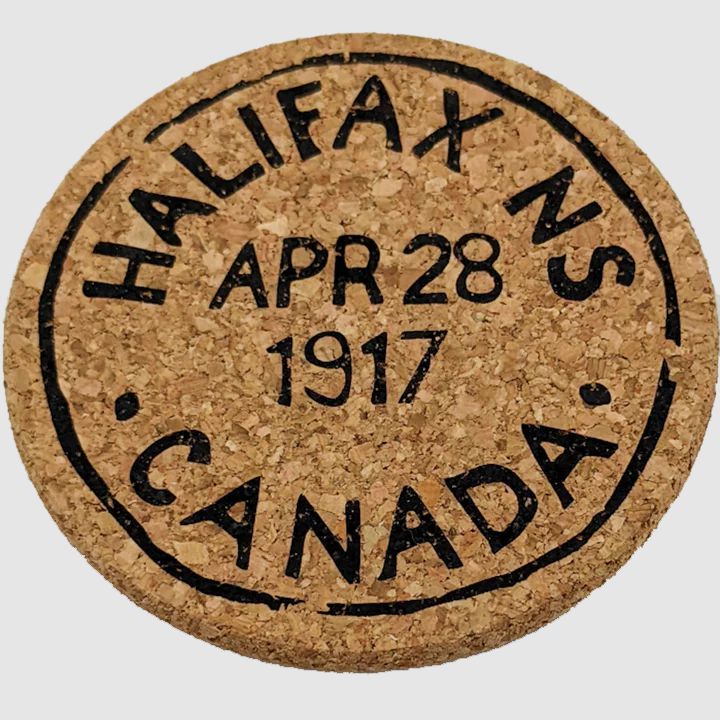 Halifax Vintage Postmark Coasters