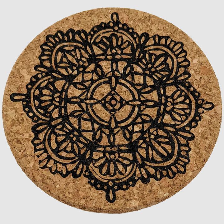 Vintage Lace Doily Coasters