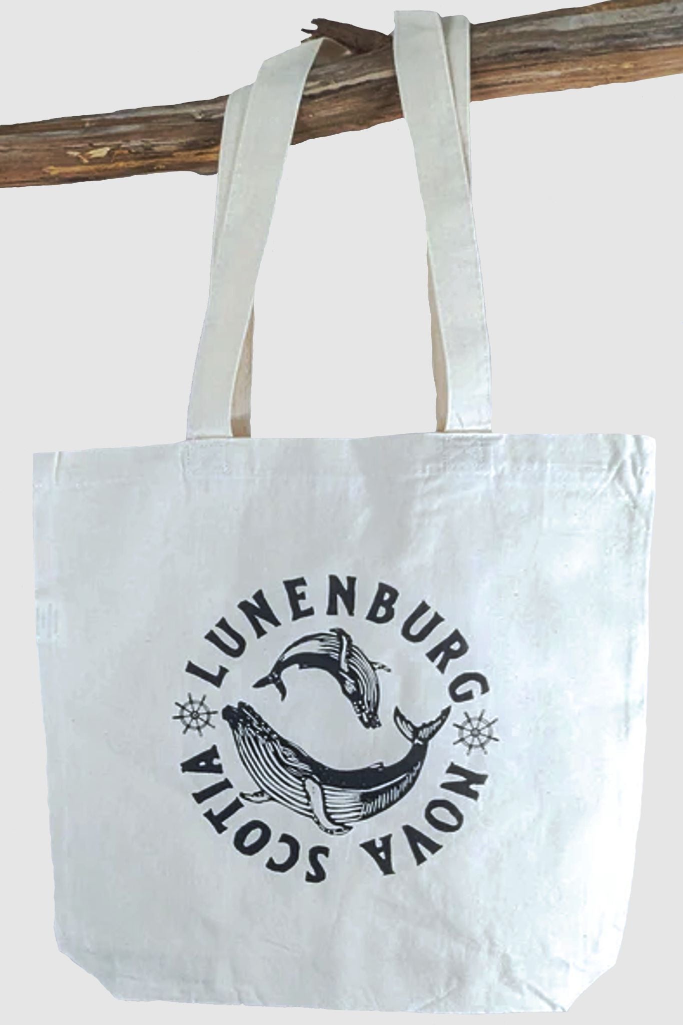 Lunenburg Humpback Whale Pair Tote Bag