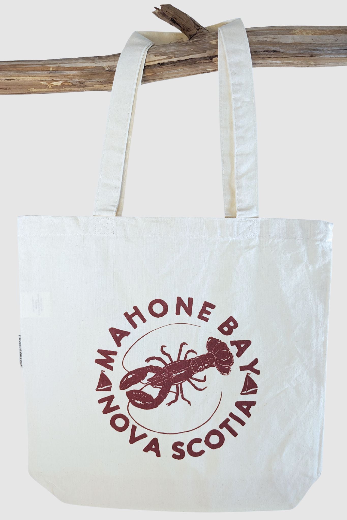 Mahone Bay Lobster Tote Bag