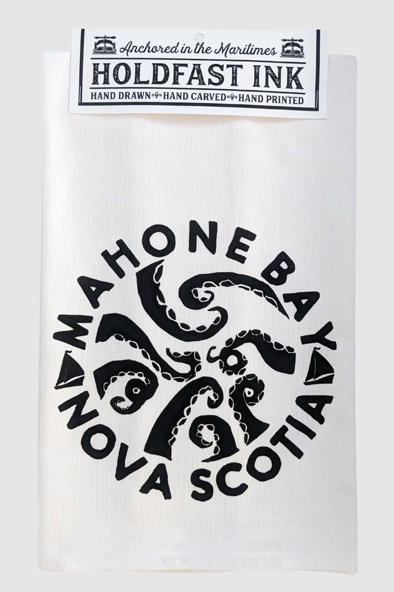 Mahone Bay Octopus Tentacles Tea Towel