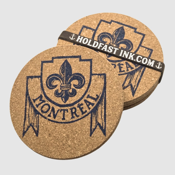 Montréal Banner Coasters
