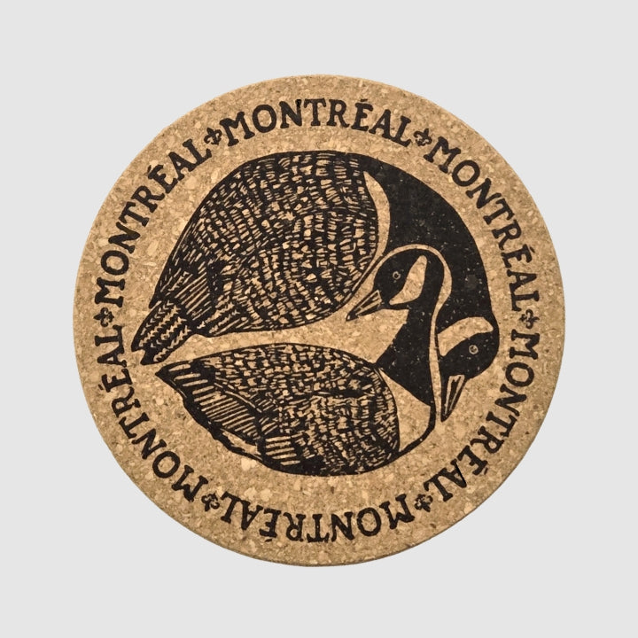 Montréal Geese Pair Coasters