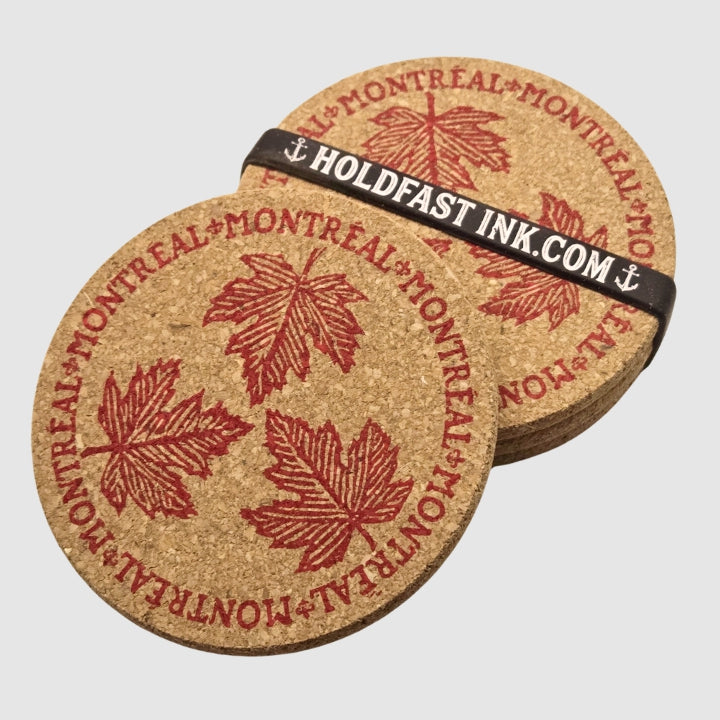 Montréal Maple Leaf Trio Coasters