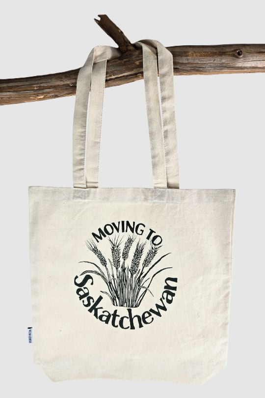 Moving To Saskatchewan Tote Bag