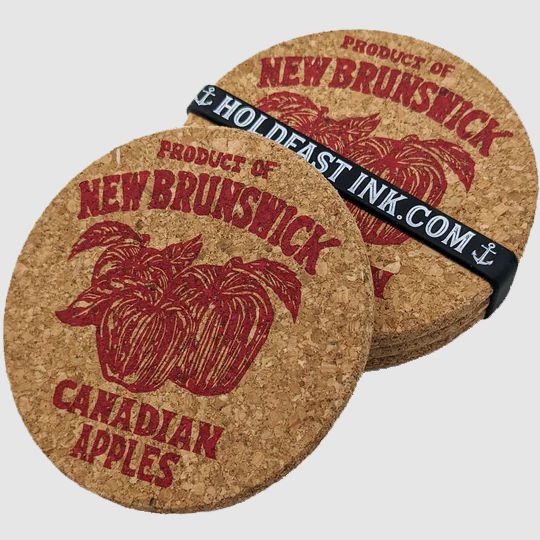 New Brunswick Apples Coasters