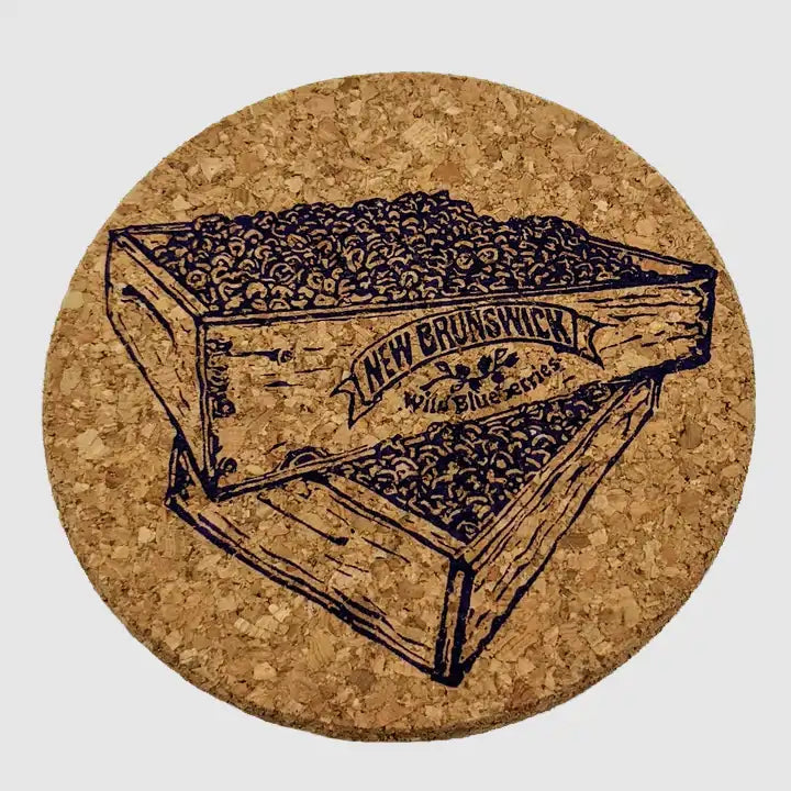 New Brunswick Wild Blueberries Coasters