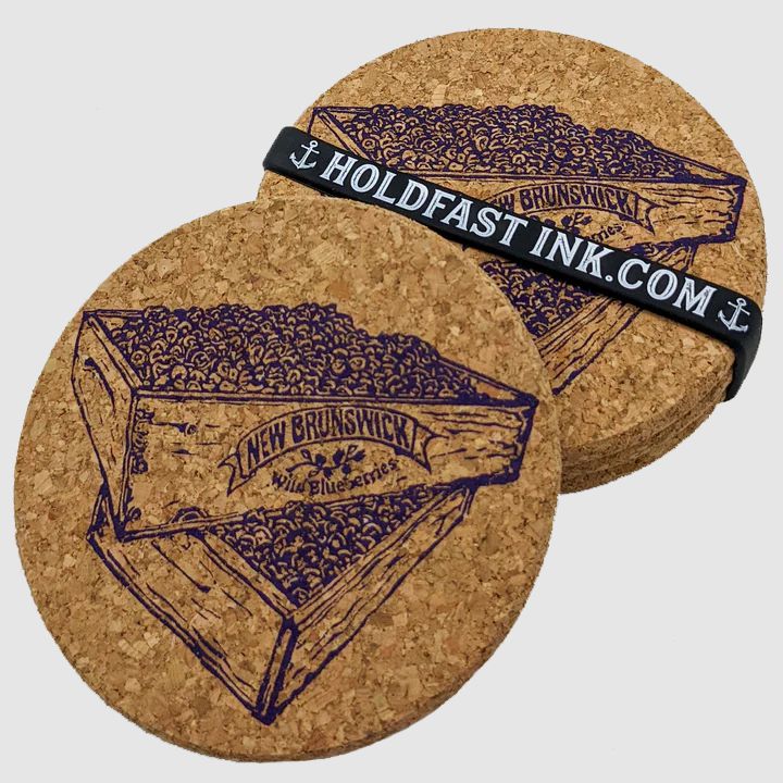 New Brunswick Wild Blueberries Coasters