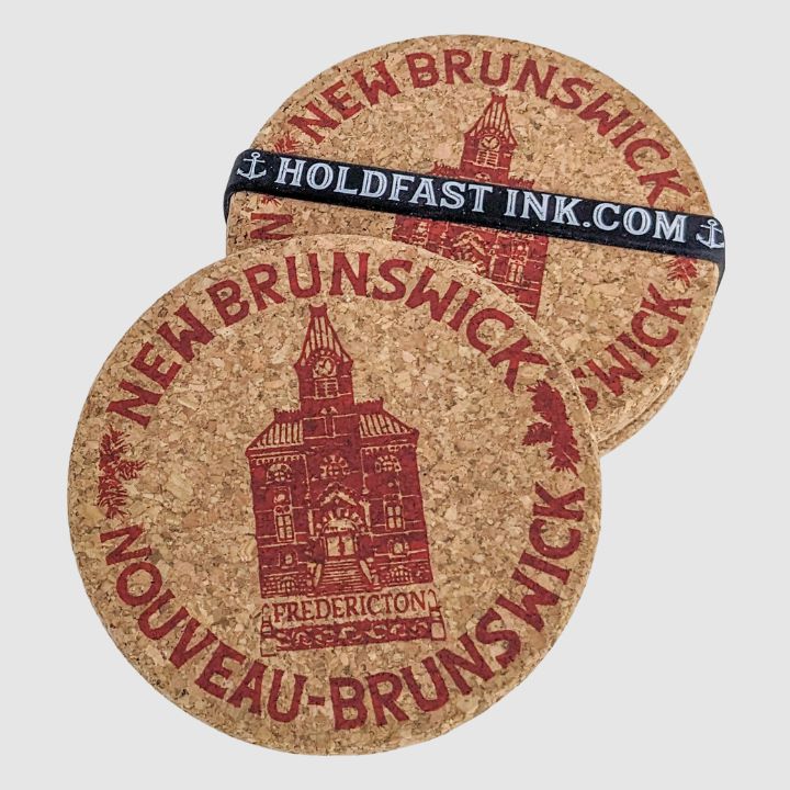 New Brunswick Bilingual Fredericton City Hall Coasters
