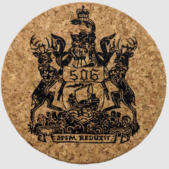 New Brunswick Coat of Arms Coasters