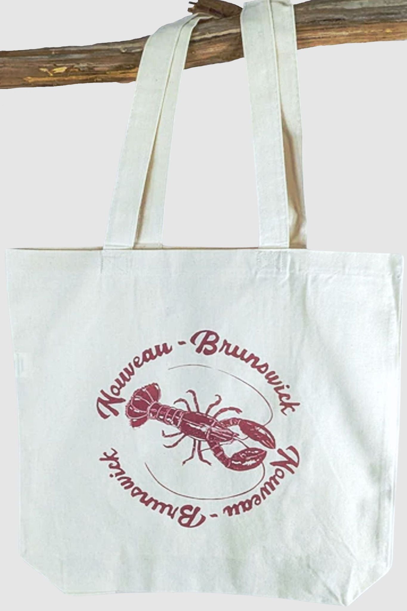 New Brunswick French Lobster Tote Bag