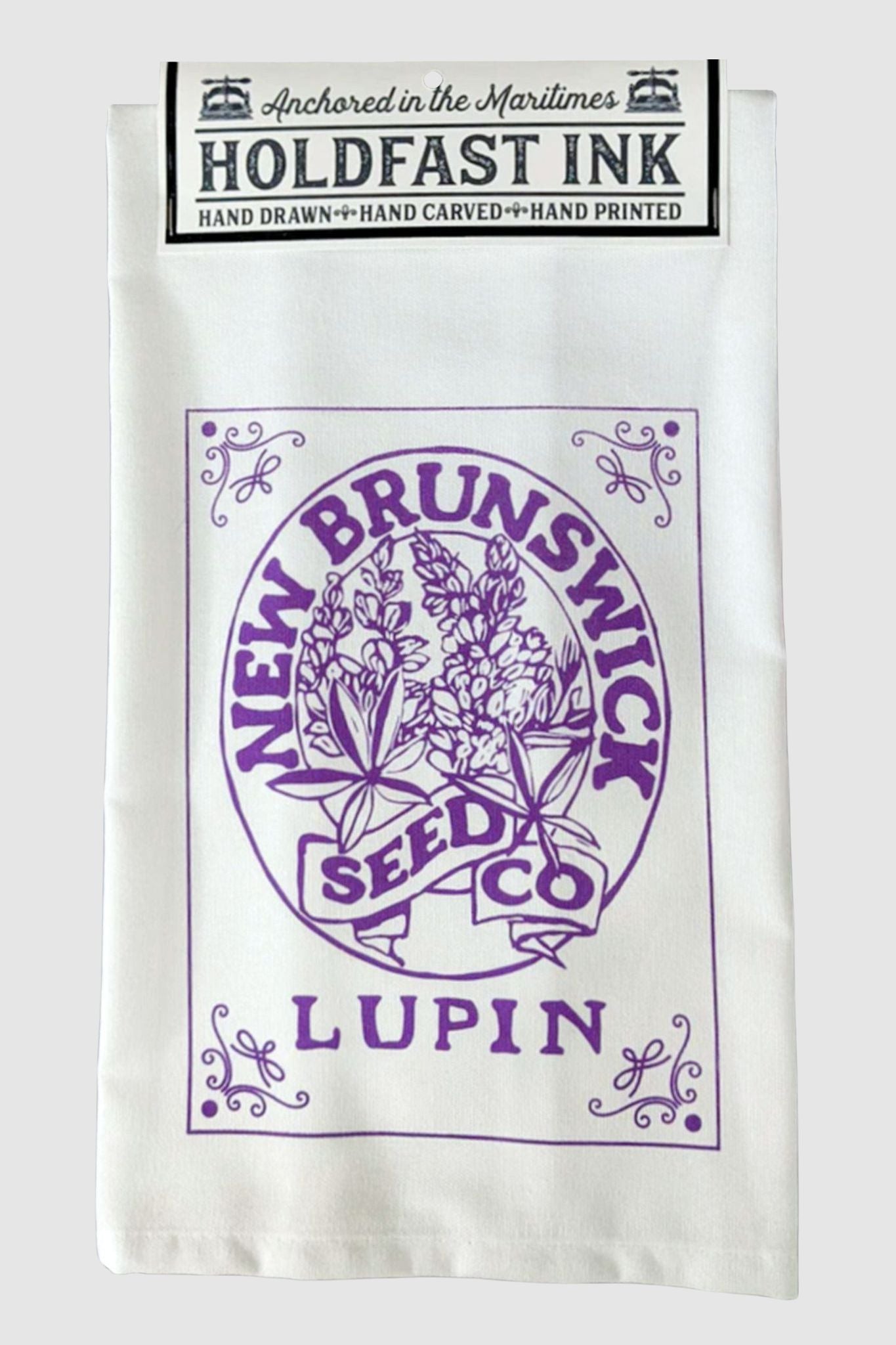 New Brunswick Lupin Tea Towel