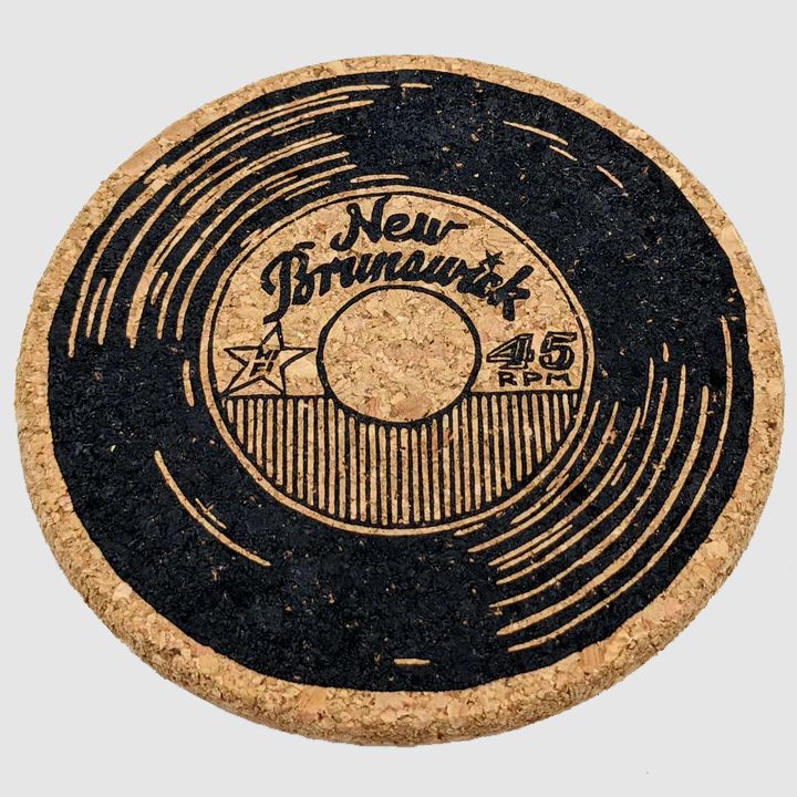 New Brunswick 45 Record Coasters