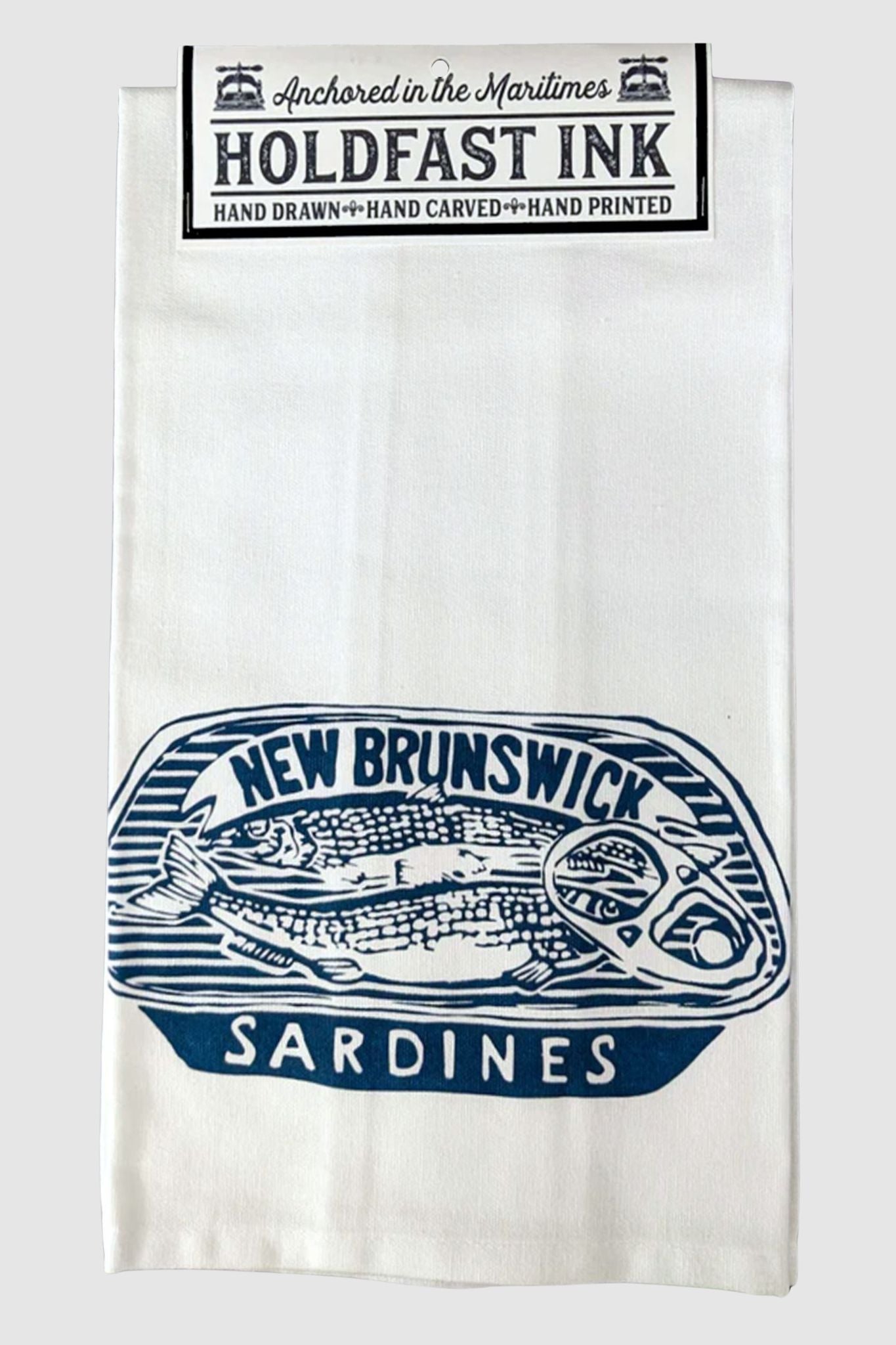 New Brunswick Sardines Tea Towel