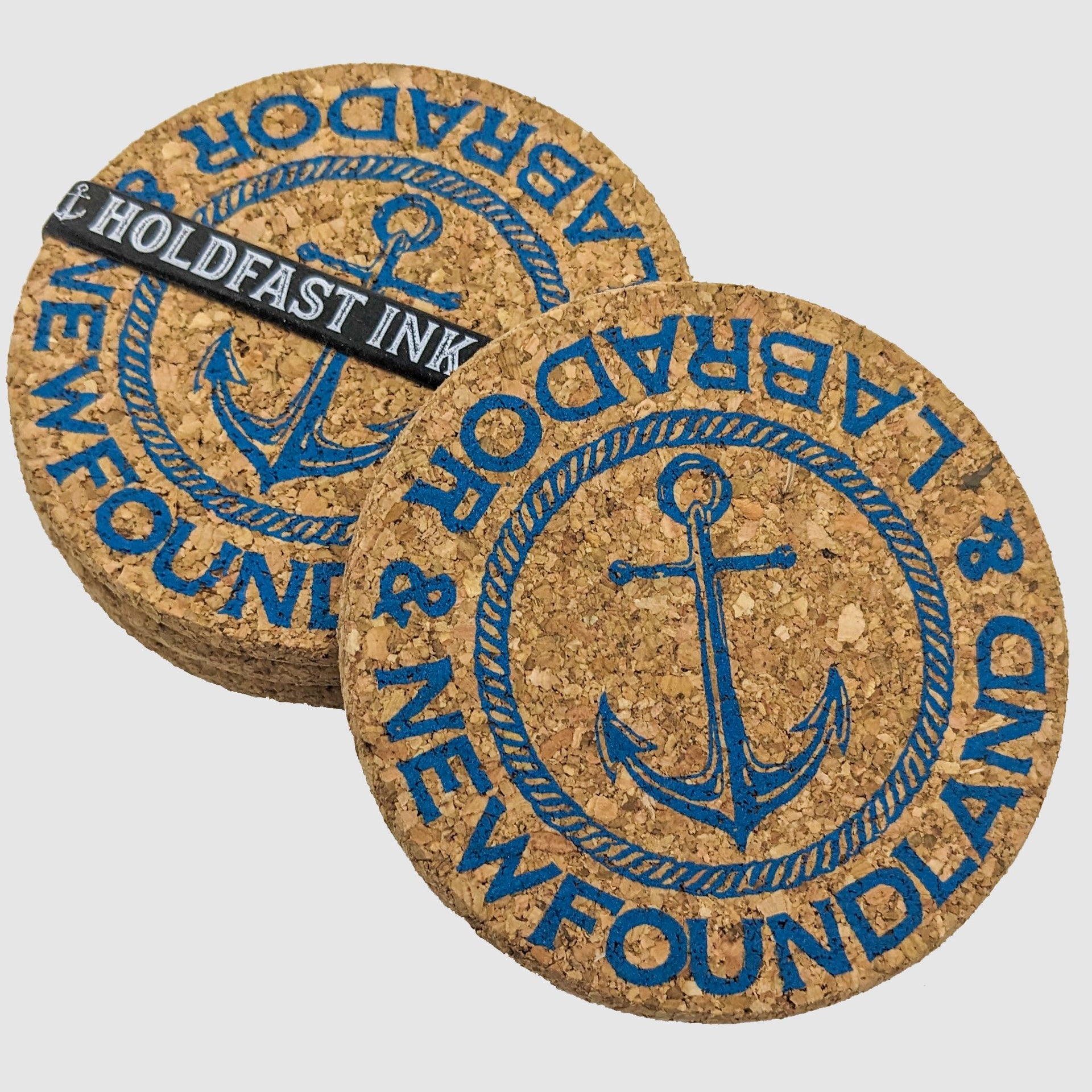 Newfoundland & Labrador Rope Anchor Coasters