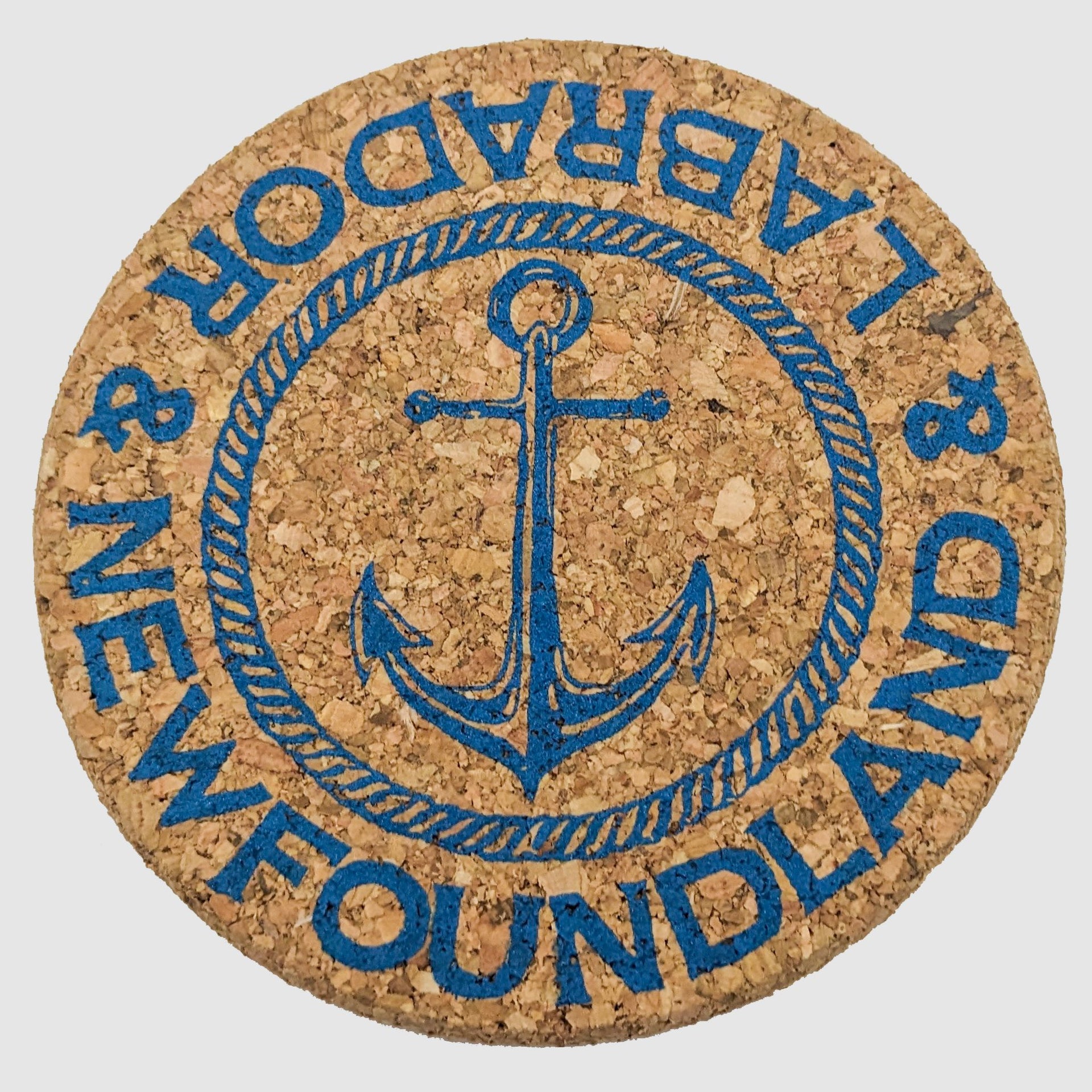 Newfoundland & Labrador Rope Anchor Coasters